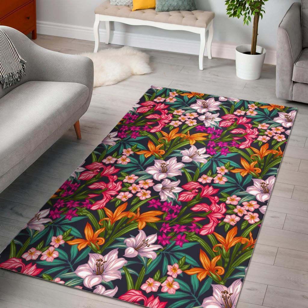 Tropical Flowers CL17100647MDR Rug