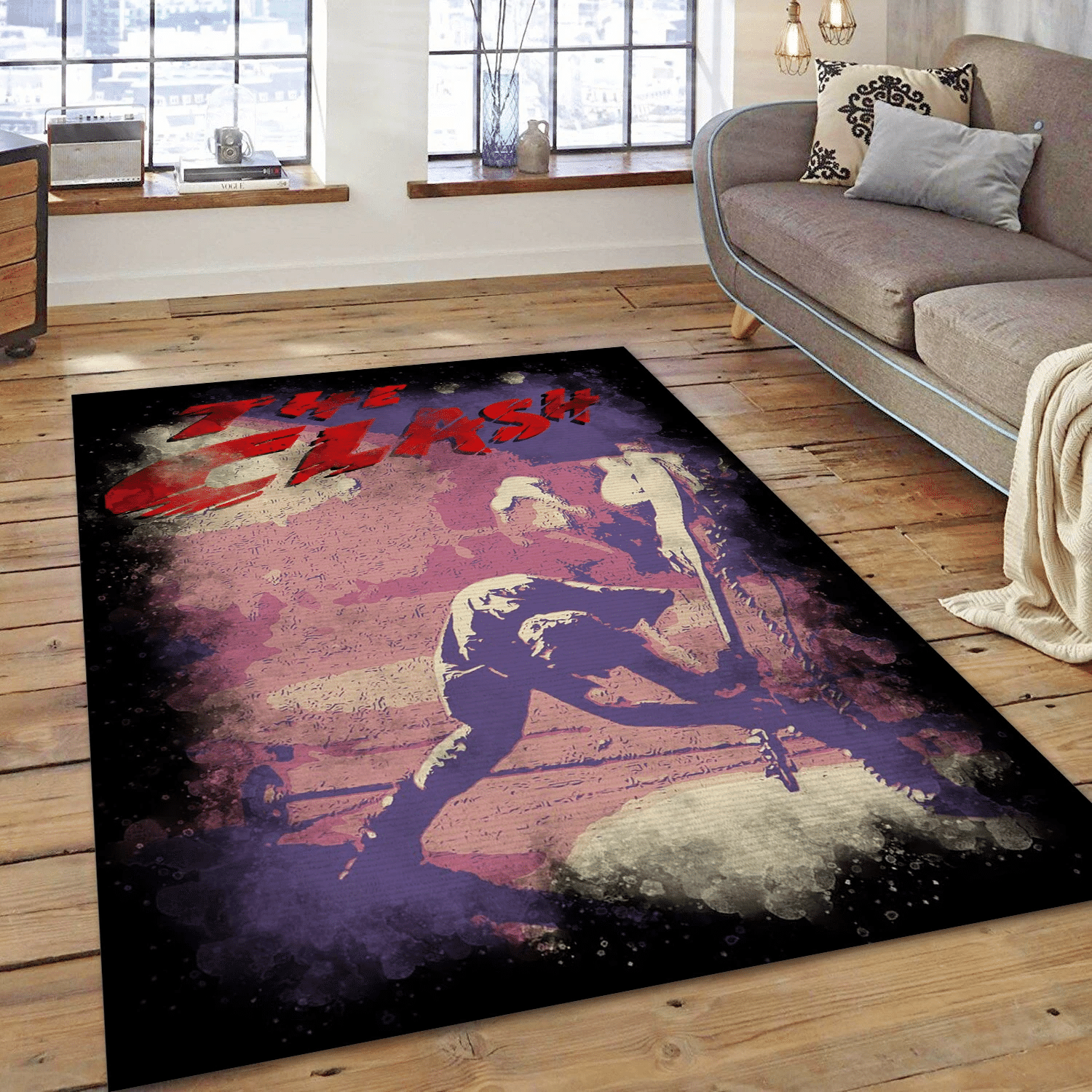 The Clash 1 Music Area Rug, Living Room  Rug – Christmas Gift Us Decor