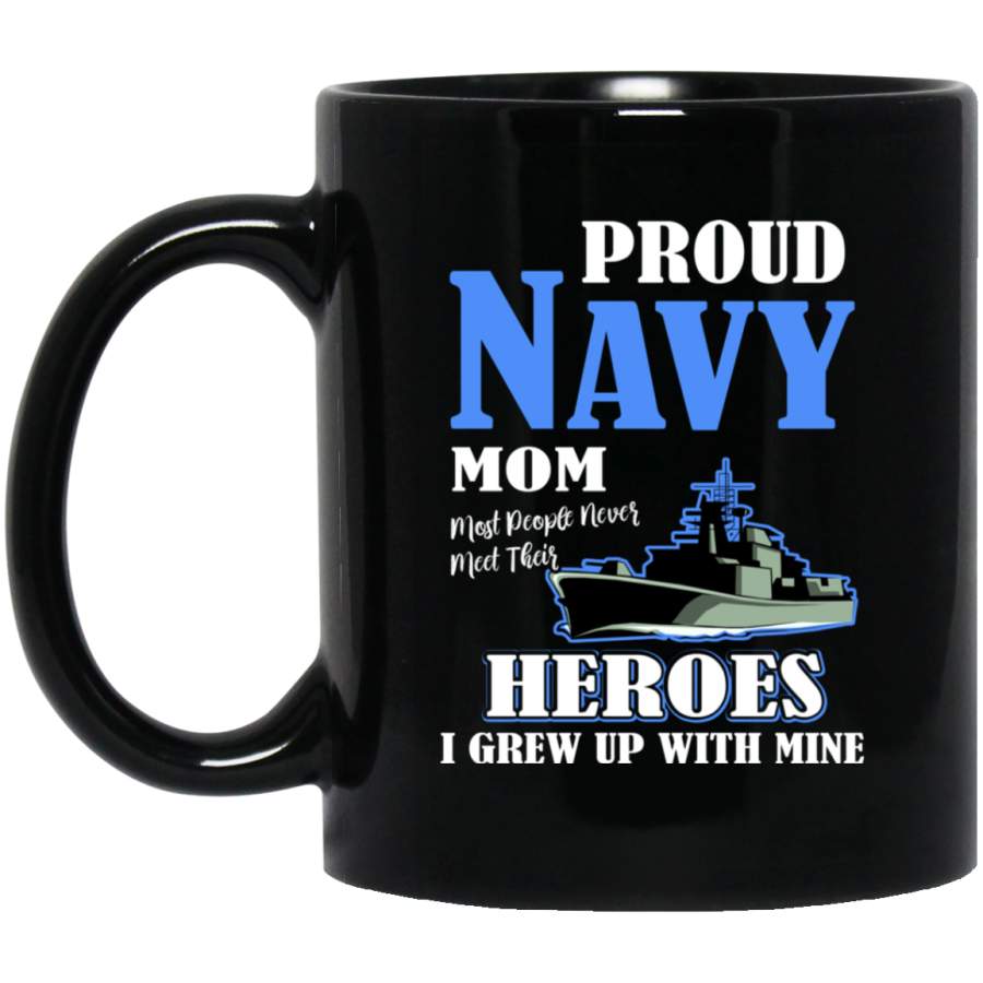 Military Proud Navy Mom T-Shirt For Men or Women