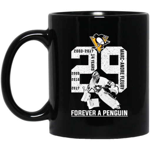 Marc Andre Fleury Forever A Penguin Mug