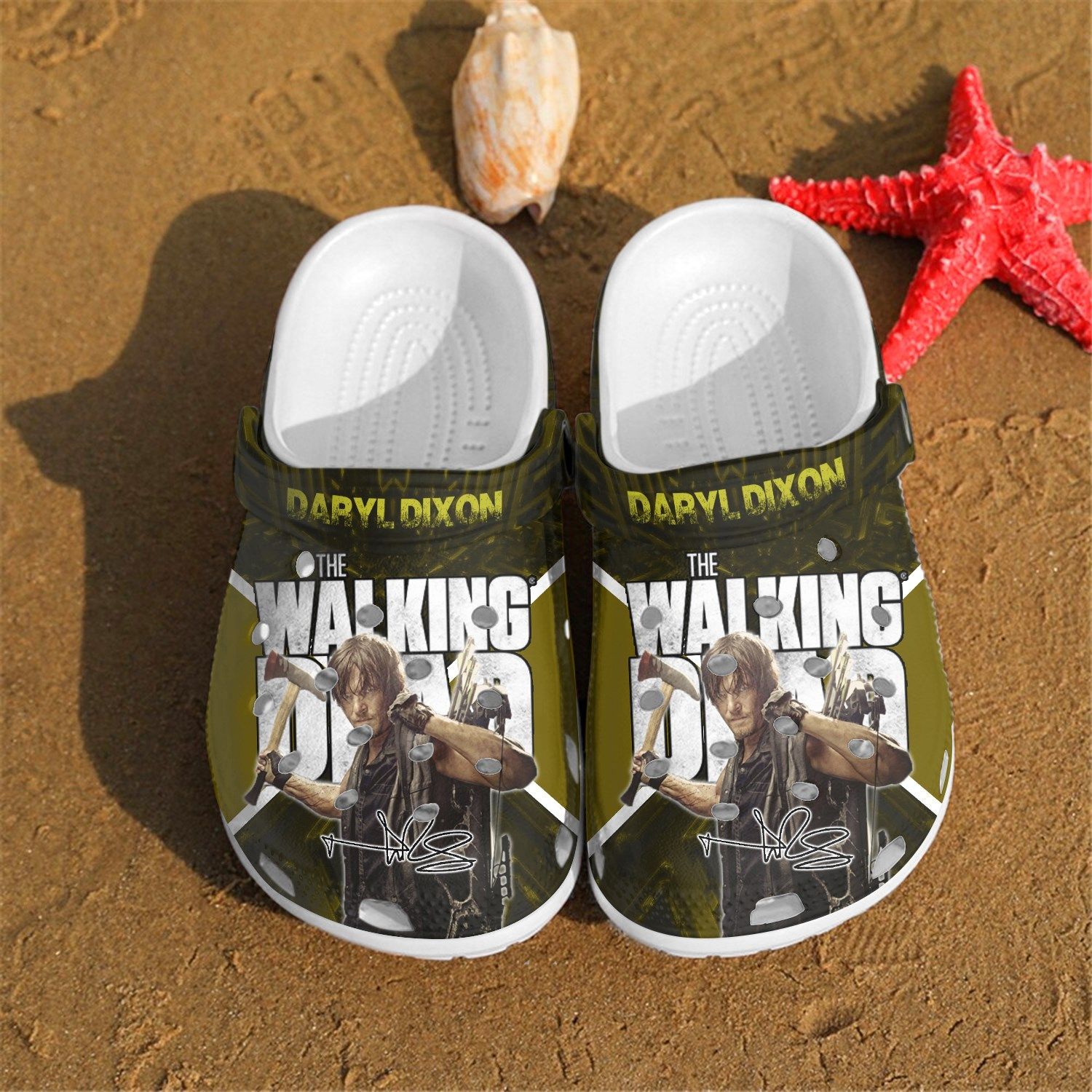 The Walking Dead Crocs Crocband Clog Evg5734