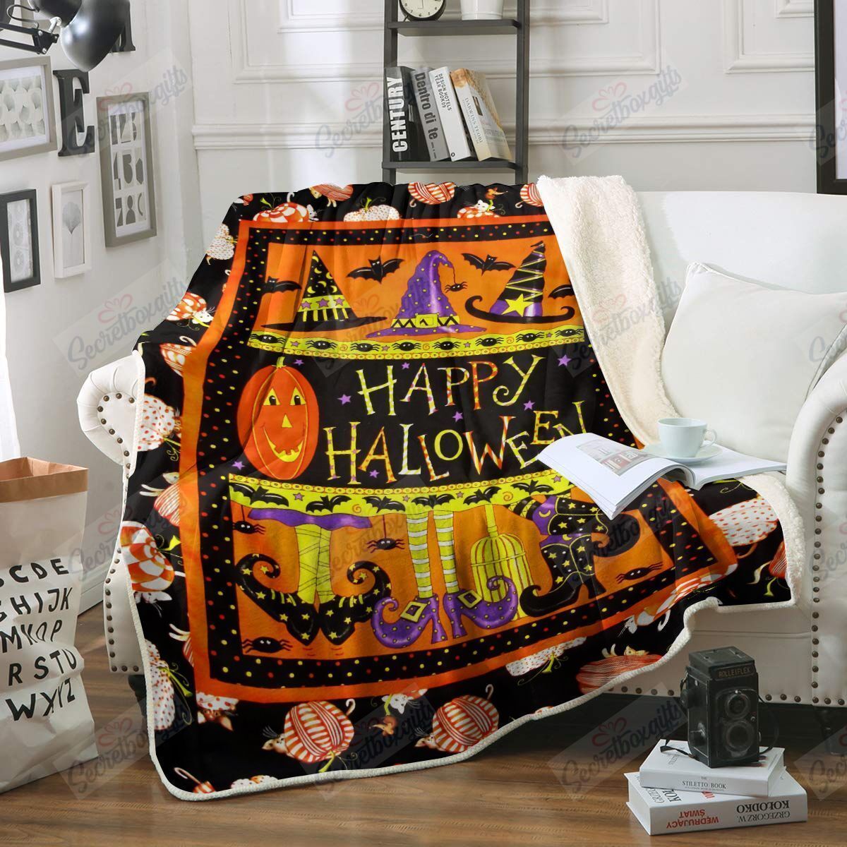 Halloween Ld2108405Cl Fleece Blanket