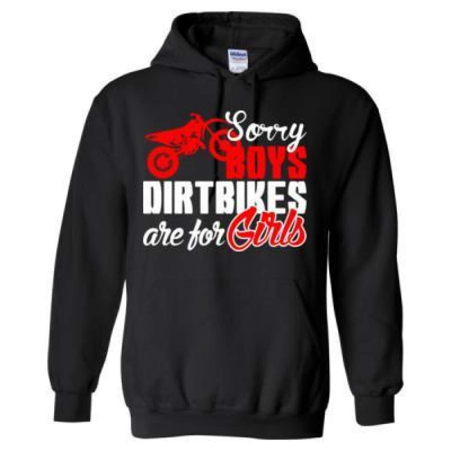 AGR Sorry Boys Dirtbikes Are For Girls – Heavy Blend™ Hooded Sweatshirt