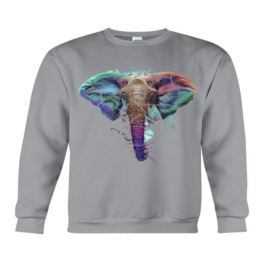 Splash Art Elephant 2020 Trending Sweatshirt