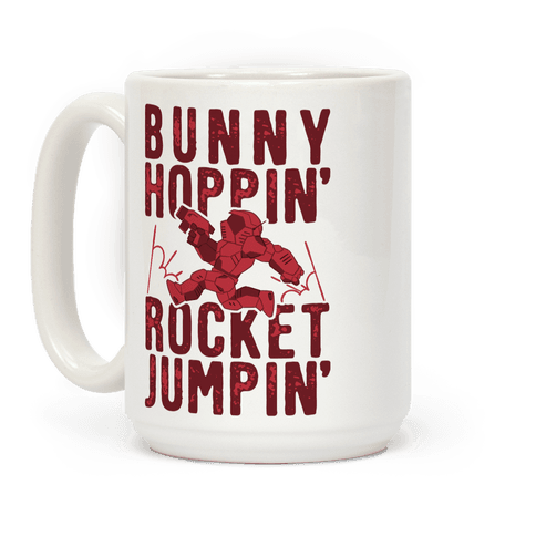 Bunny Hoppin Rocket Jumpin Coffee Mug