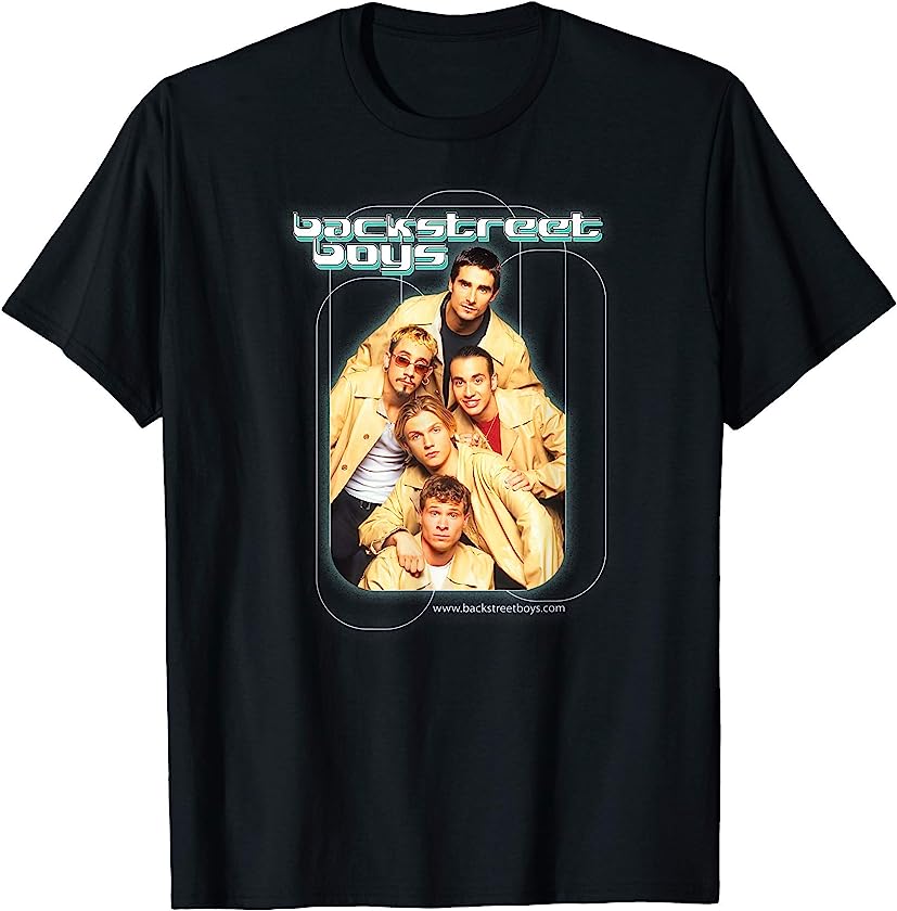 Backstreet Boys – Retro Glow Photo T-Shirt