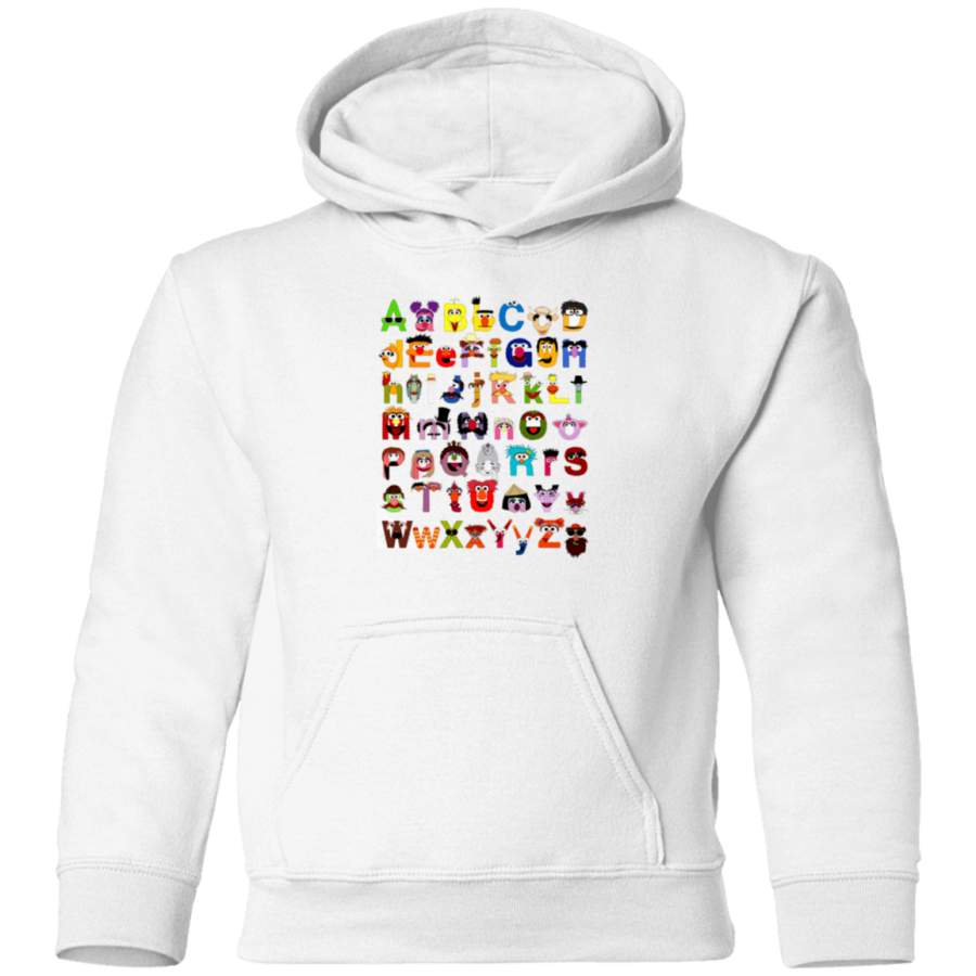 Sesame Street Alphabet Sesame Street Alphabet Youth Pullover Hoodie