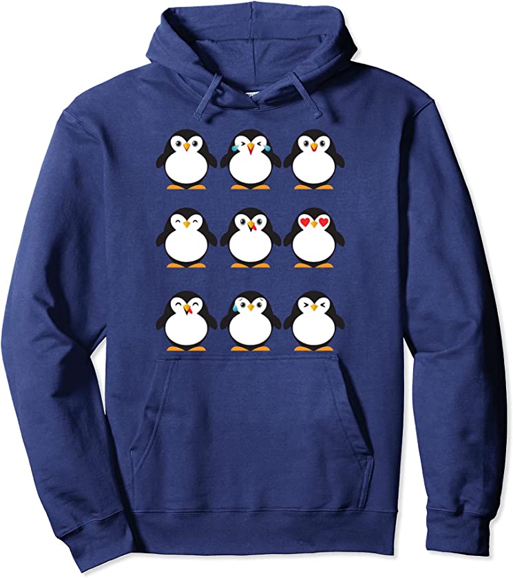 Penguin | Cool Stylish Flightless Birds Gift Pullover Hoodie