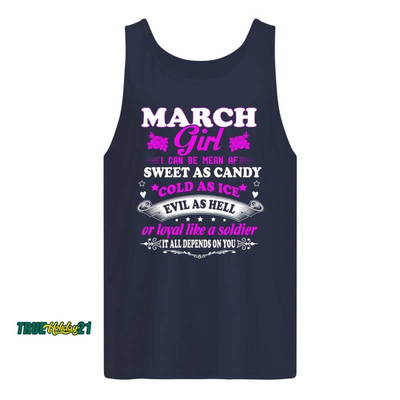 SWEET AS CANDY – MARCH SHIRT Men’s Tank Top