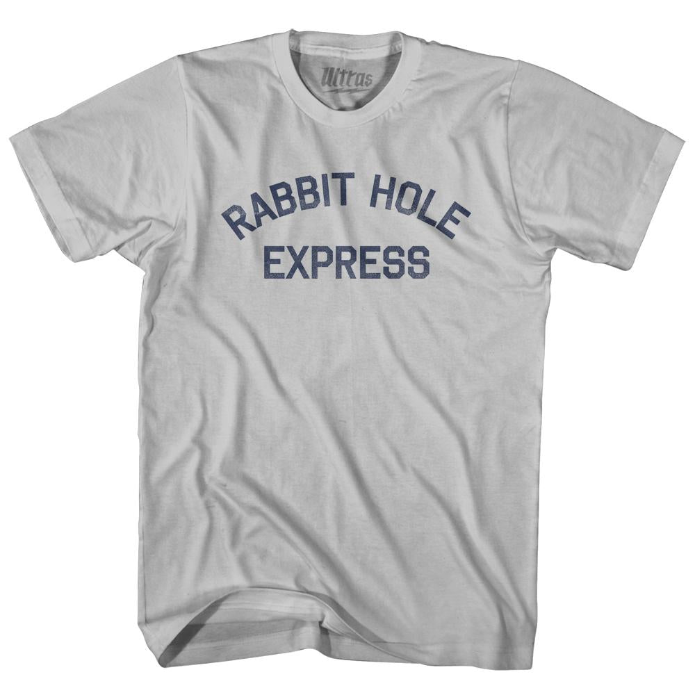 Rabbit Hole Express Adult Cotton T-Shirt