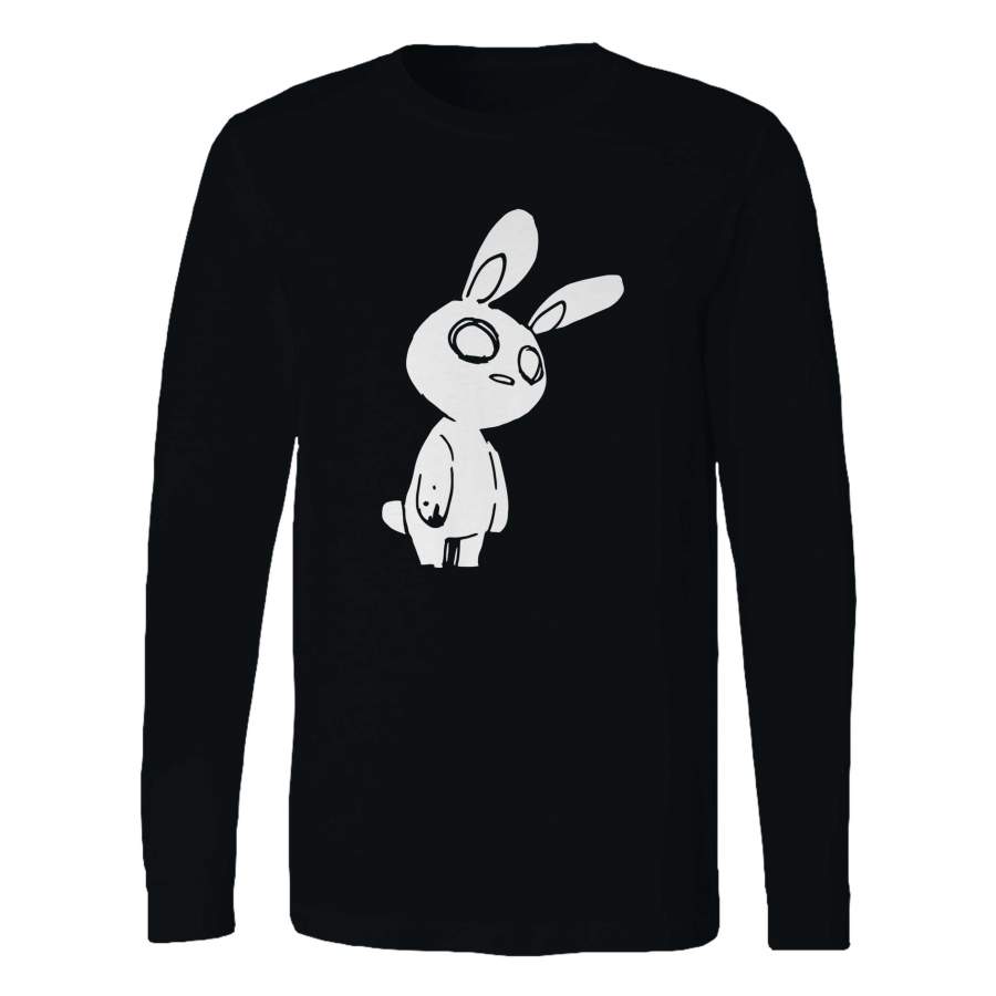 Zombie Rabbit Bunny Gothic Halloween Long Sleeve T-Shirt