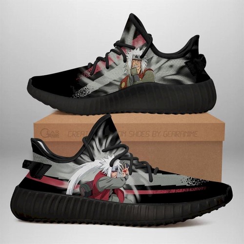 Best Jiraiya Jutsu Yz Sneakers Naruto Anime Shoes Yeezy Sneakers Shoes