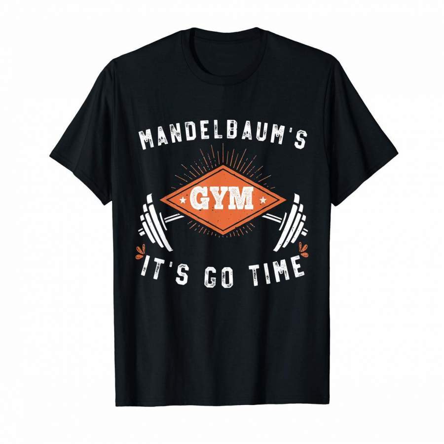 Vintage Mandelbaums Gym T-shirt workout go time Gift