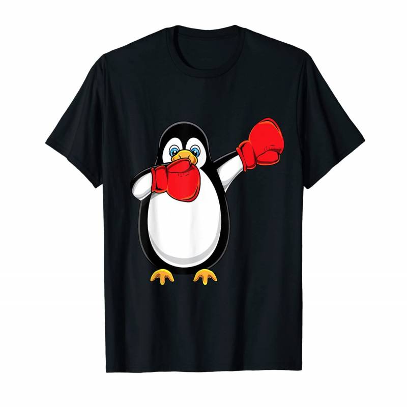 Cute Dabbing Arctic Penguin Bird Dab Boxing Boxer Youth Gift T-shirt