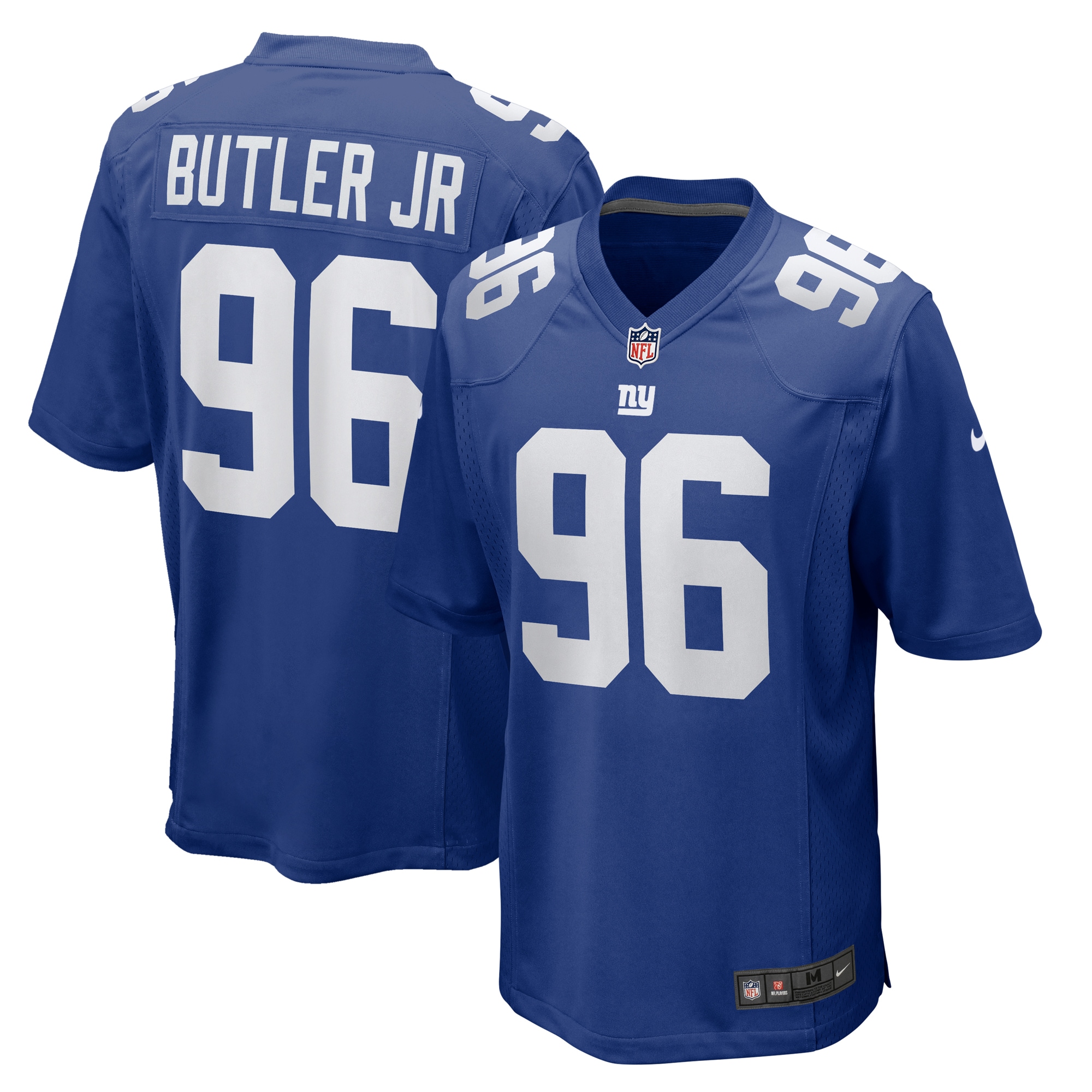 Vernon Butler Jr. New York Giants Team Game Jersey – Royal