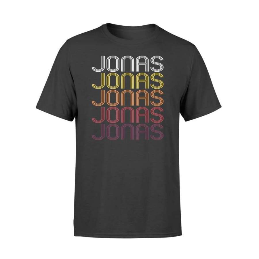 Jonas Retro Wordmark Pattern – Vintage Style – Standard T-shirt