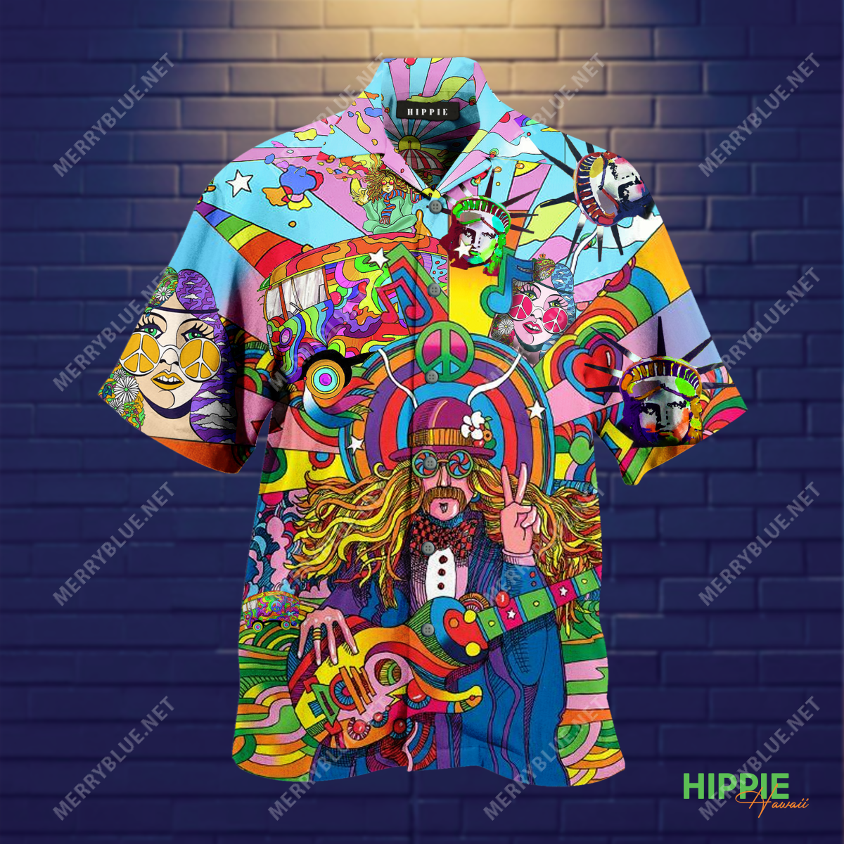 Hippie Gypsy And Wild Unisex Hawaiian Shirt Ha17636