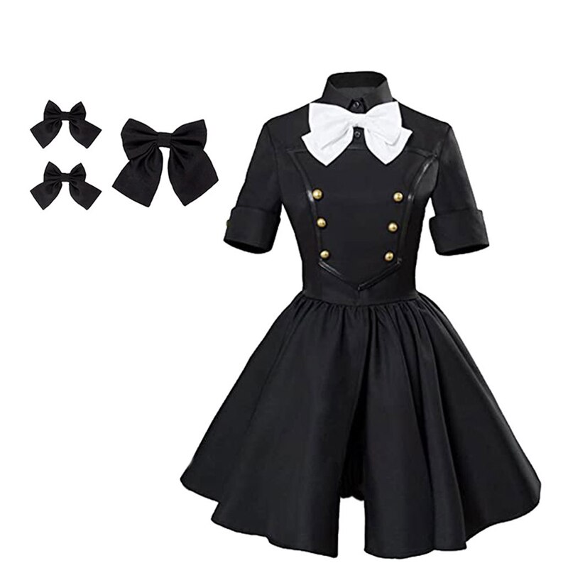 Anime Fate Apocrypha Epilogue Event Astolfo Cosplay Costume Dress For Women Halloween Role costumes Suit Party Black Skirt alx