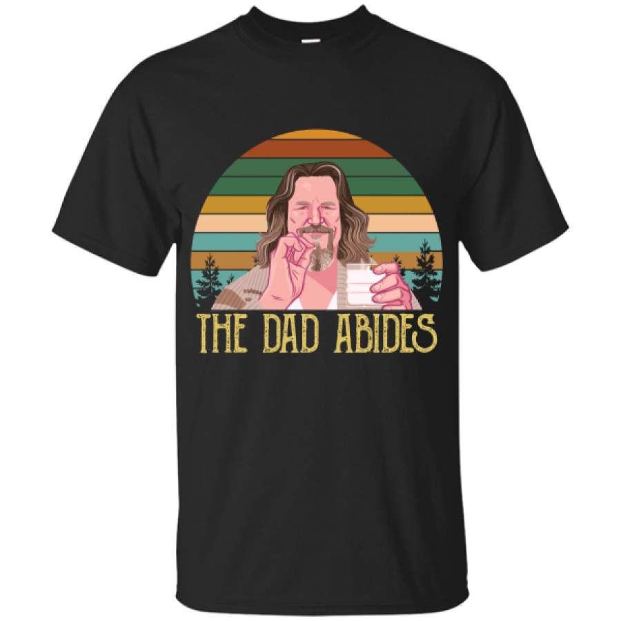 Vintage Big Lebowski the dad abides T-Shirt