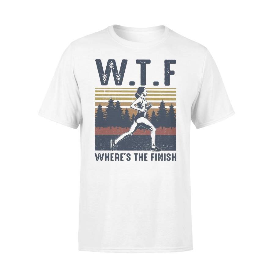 Running Wtf Where’s The Finish Vintage T-shirt