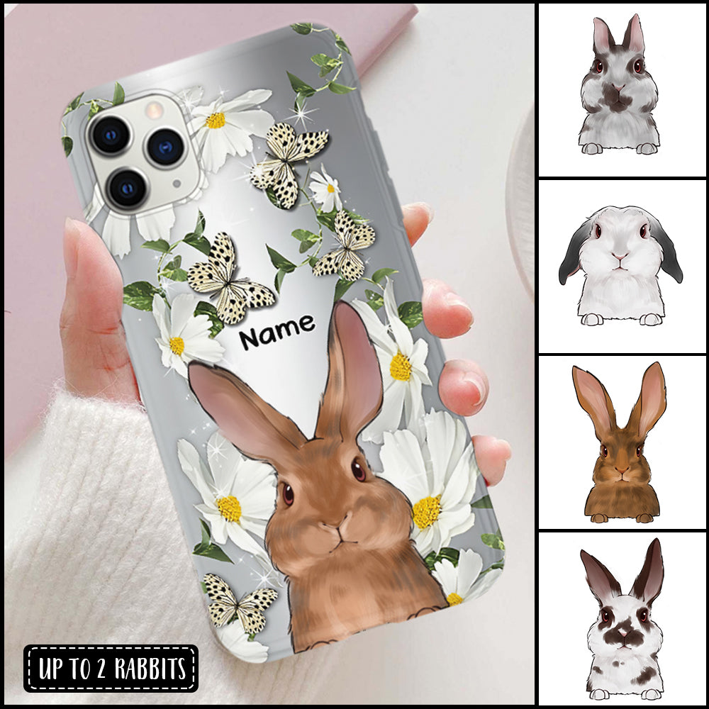 89Customized Rabbit Lovers Personalized Phone Case