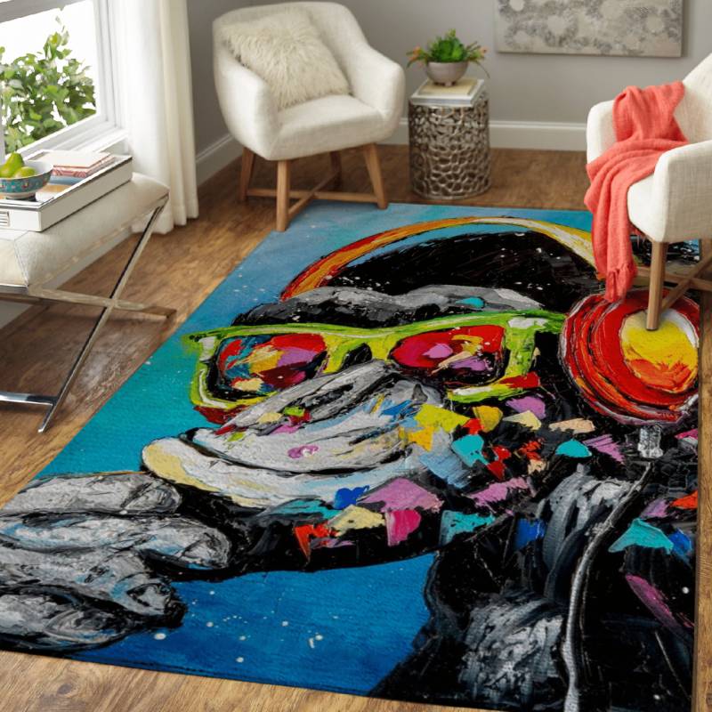 I am fine – Animals Painting Area Rug Carpet