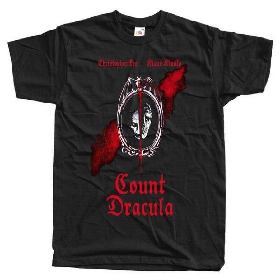 Count Dracula V1, B.stoker, Movie Poster 1970, T-shirt