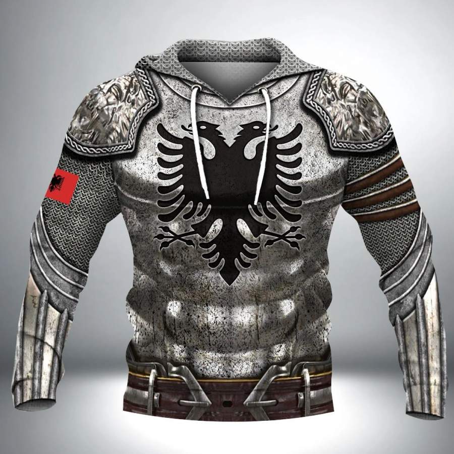 Albania Armor 3D All Over Printed Special Hoodie PL06032005