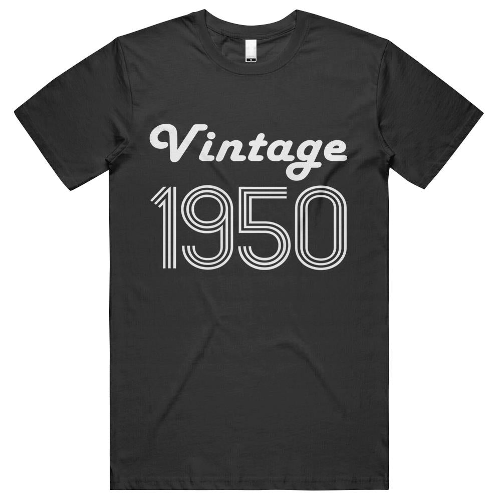 71st Birthday Gifts For Her Age 71 Year Old Mom Vintage 1950 Men T Shirts