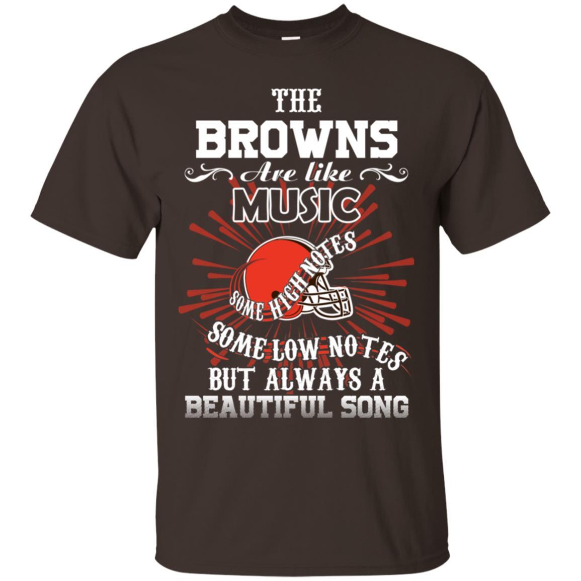 The Cleveland Browns Are Like Music Tshirt For Fan