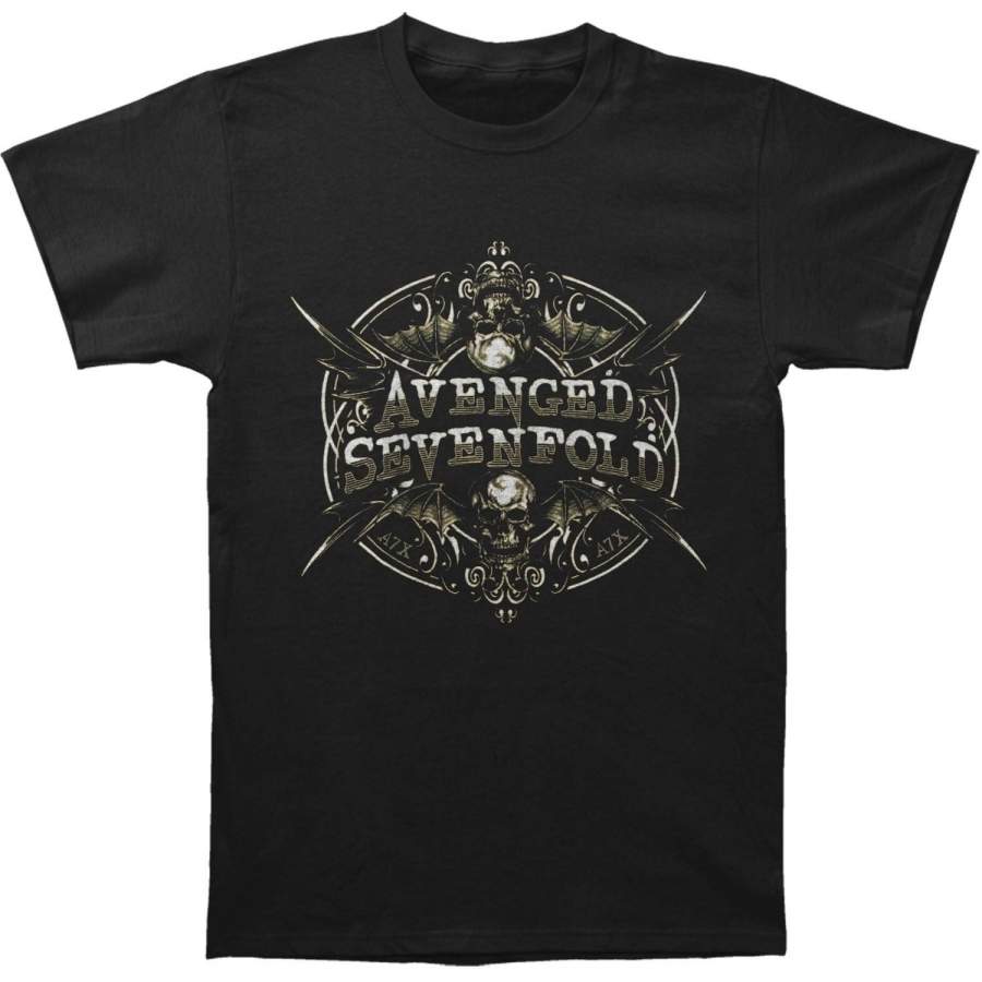 Avenged Sevenfold Men’s Reflections T-shirt Shirt Tee Tops Black S-3XL