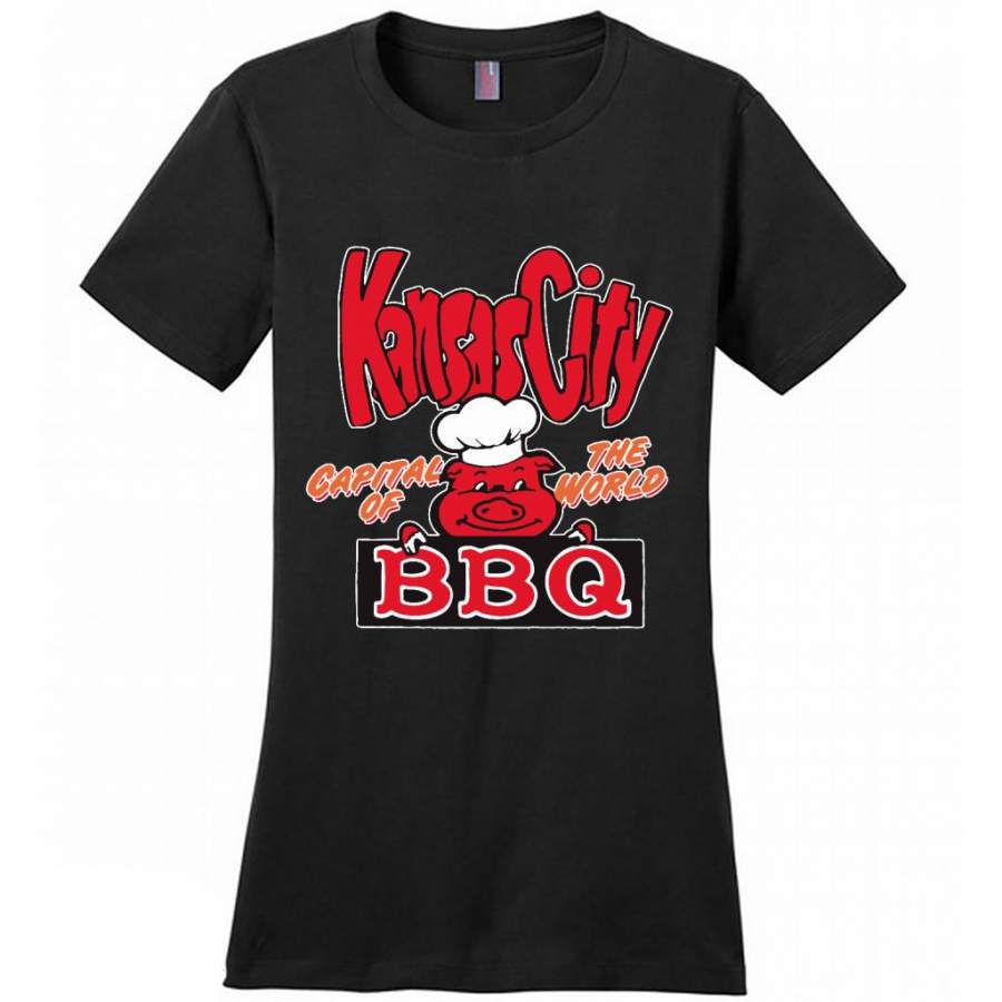 Kansas City Capital Of The World BBQ B – District Made Women Shirt