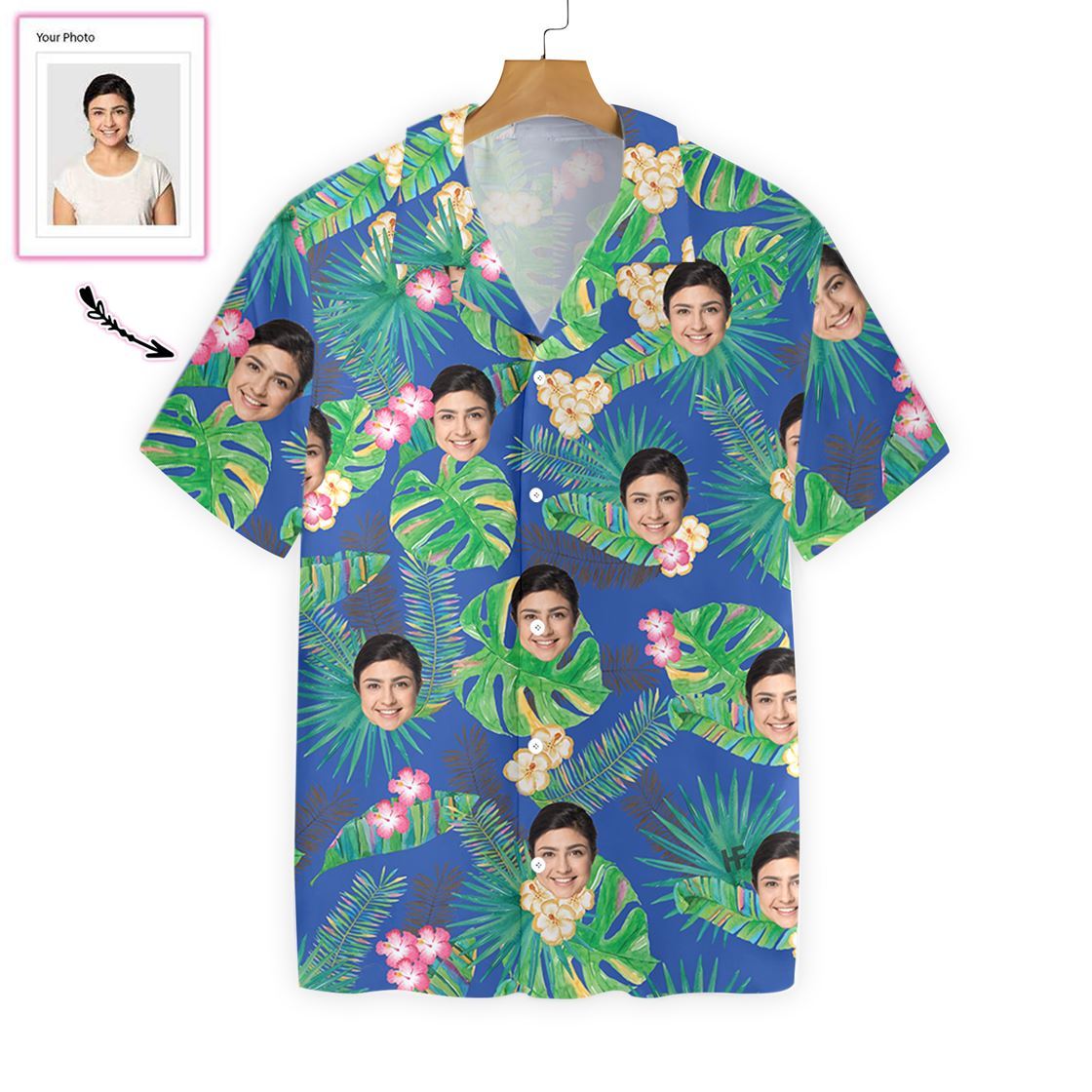 Funny Custom Face 03 2710 Hawaii Shirt Ha49684