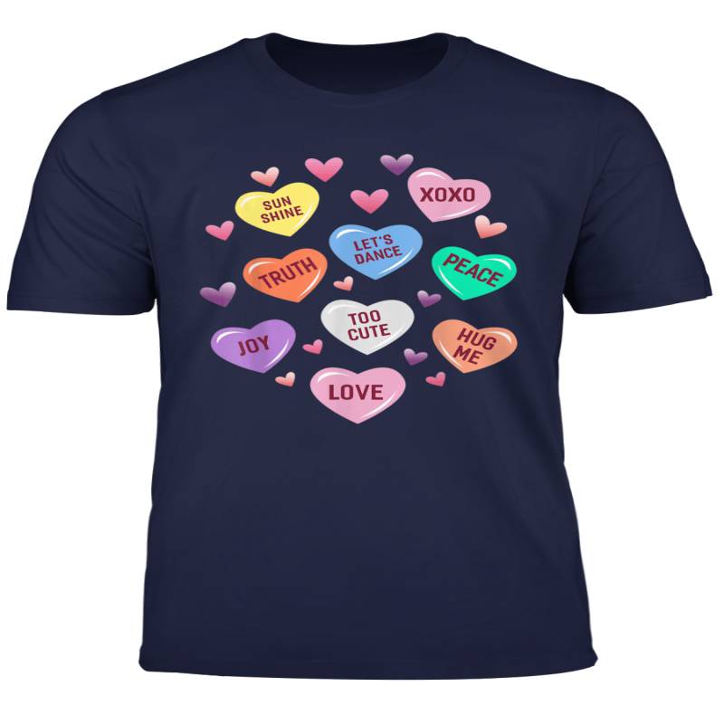 Valentine S Day Heart Candy Shirt For Men Woman Kids