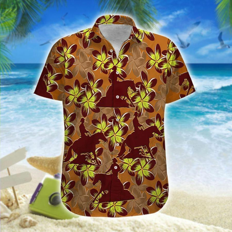 Hawaii Aloha Shirts Reining Brown Ha8980