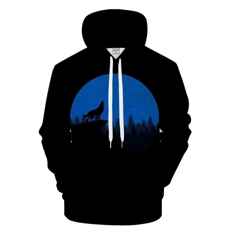 Wolf at Dusk Hoodie