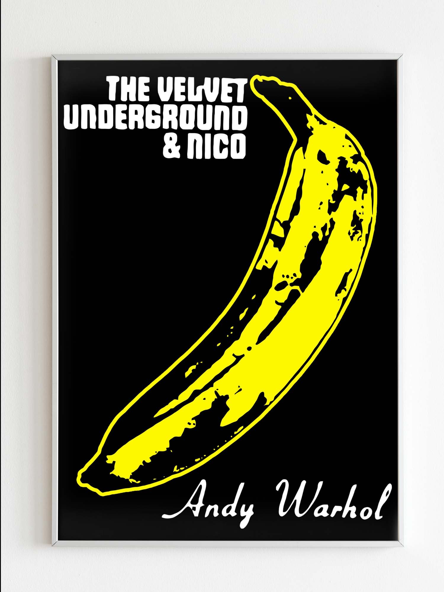 The Velvet Underground And Nico Andy Warhol Poster Poster Art Design