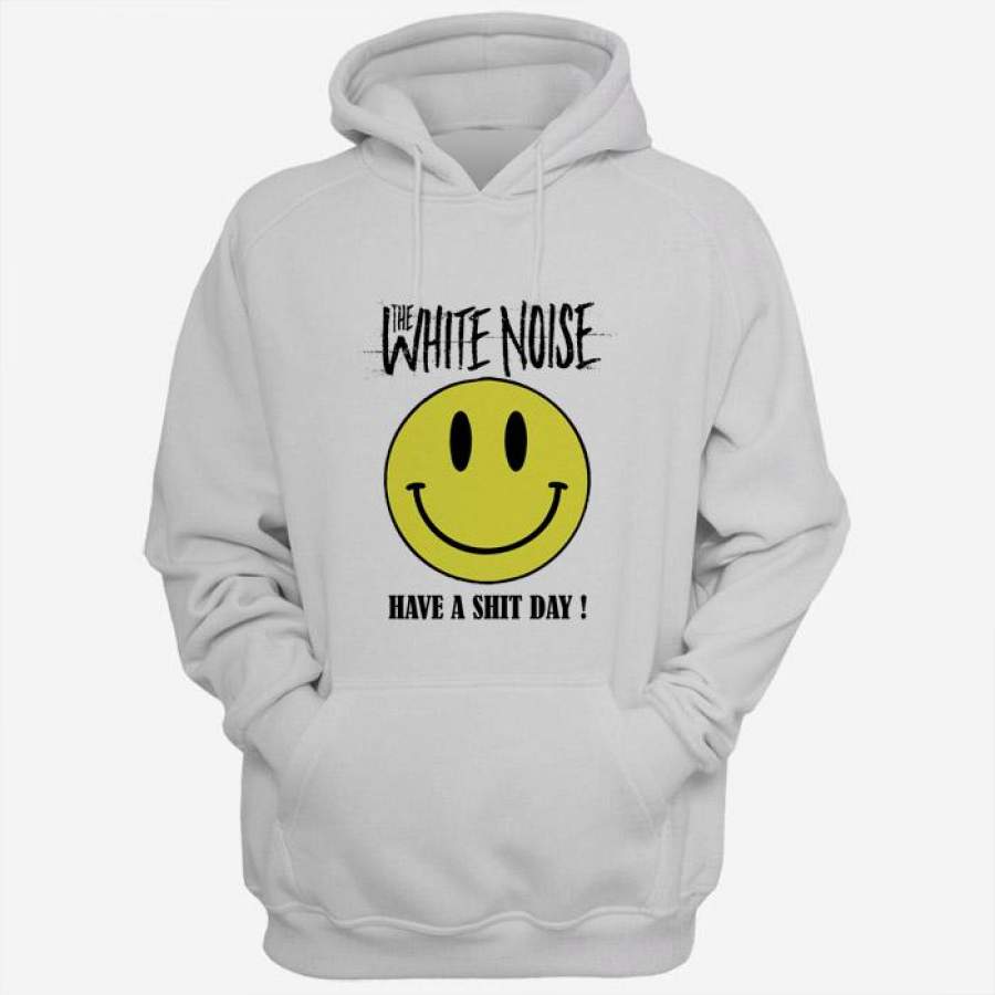 The White Noise Smile Logo Men Hoodies | Women Hoodies | Teesmarvel