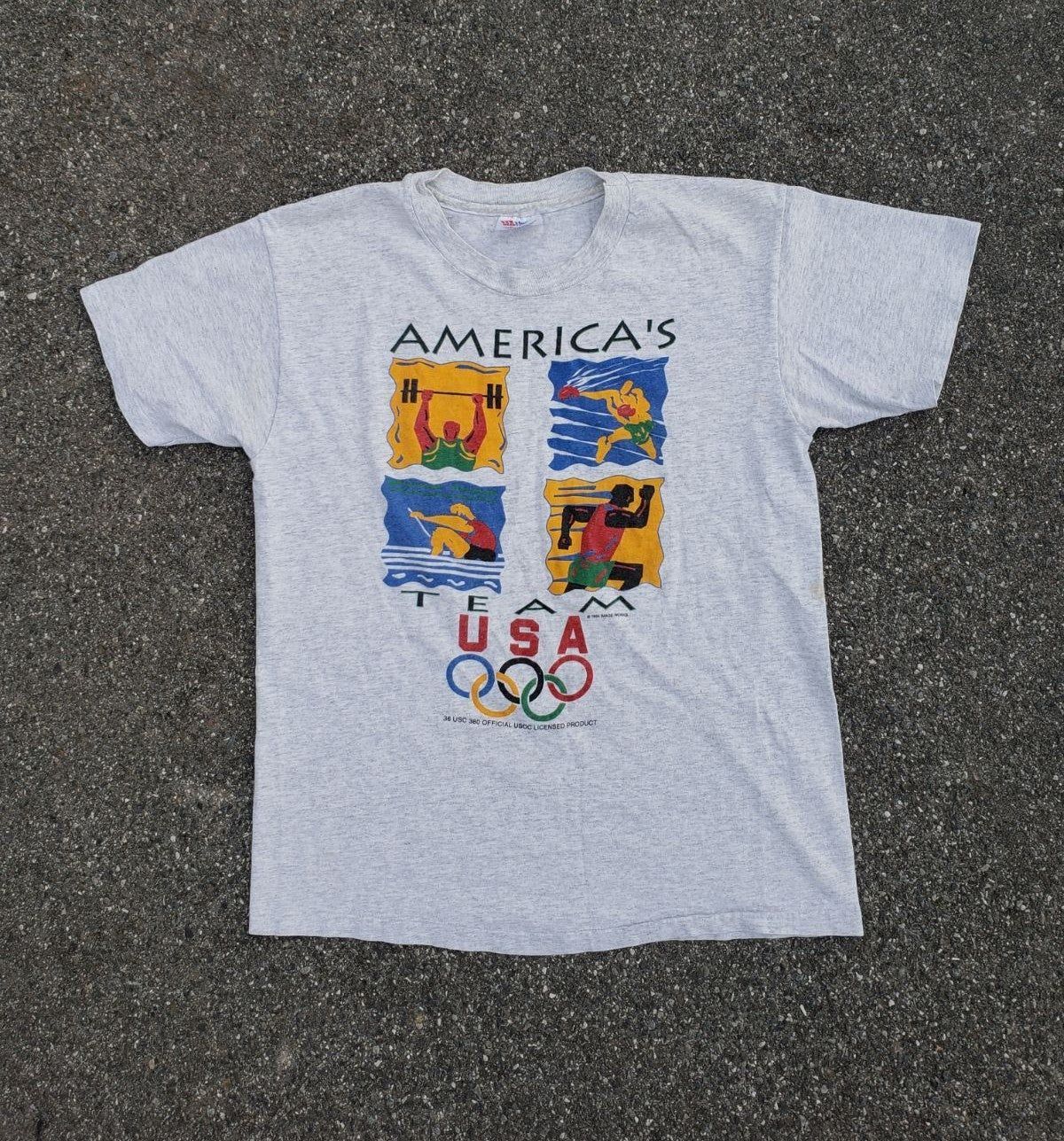 Vintage 94 Usa American Olympics Shirt