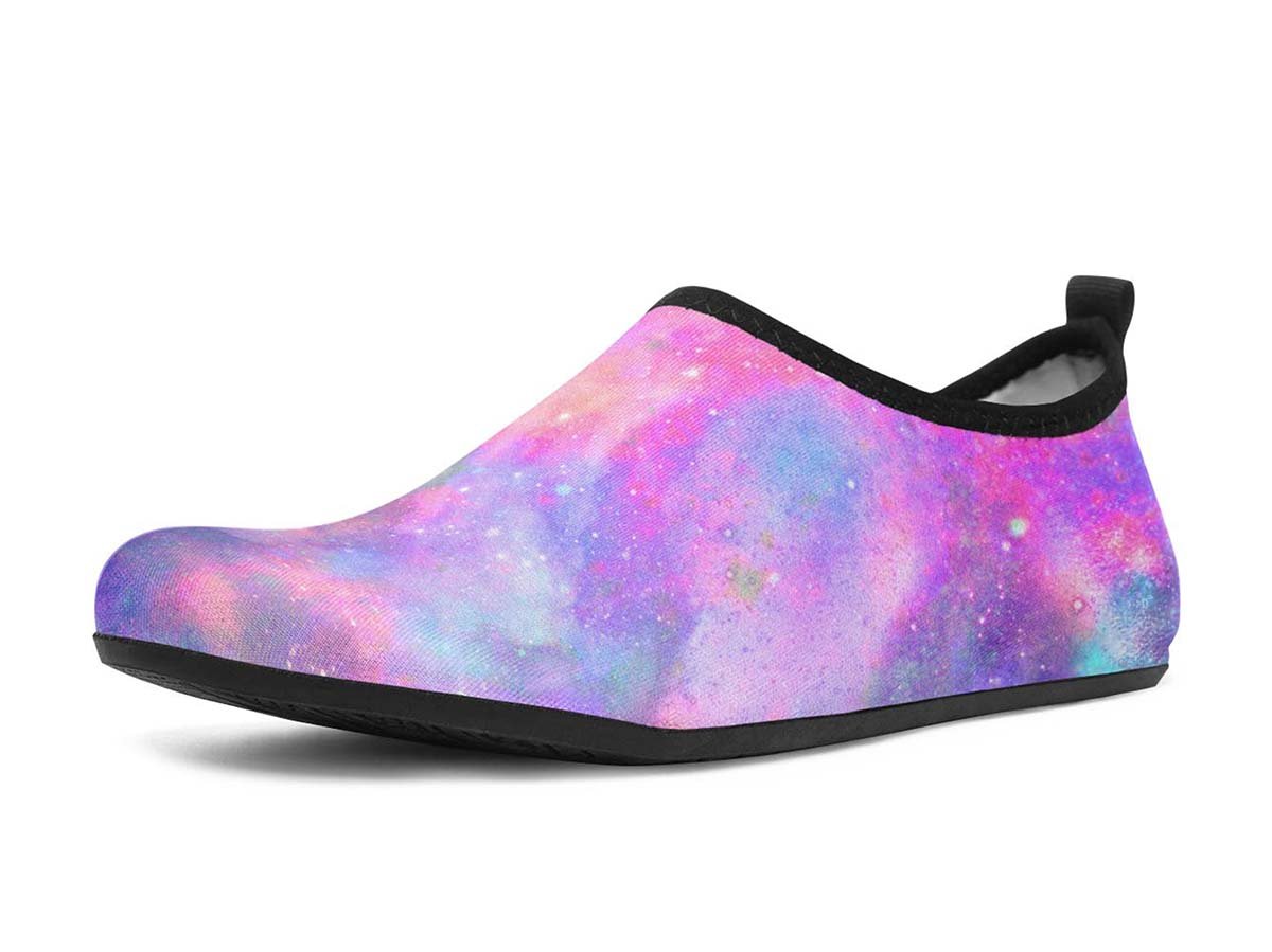 Celestial Cotton Candy, Water Shoes, Beach Shoes, Swim Shoes, Men’S Shoes, Woman’S Shoes, Custom Printed, Abstractprint