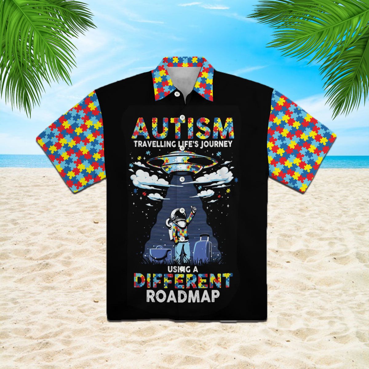 Autism Hawaiian Shirt | Unisex