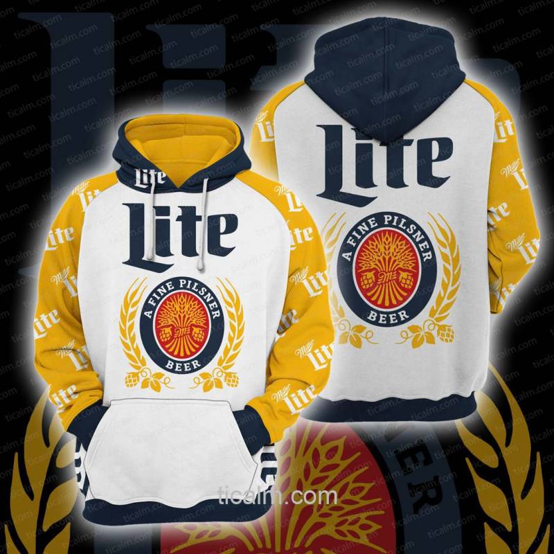 Miller Lite V2 Pullover Hoodie