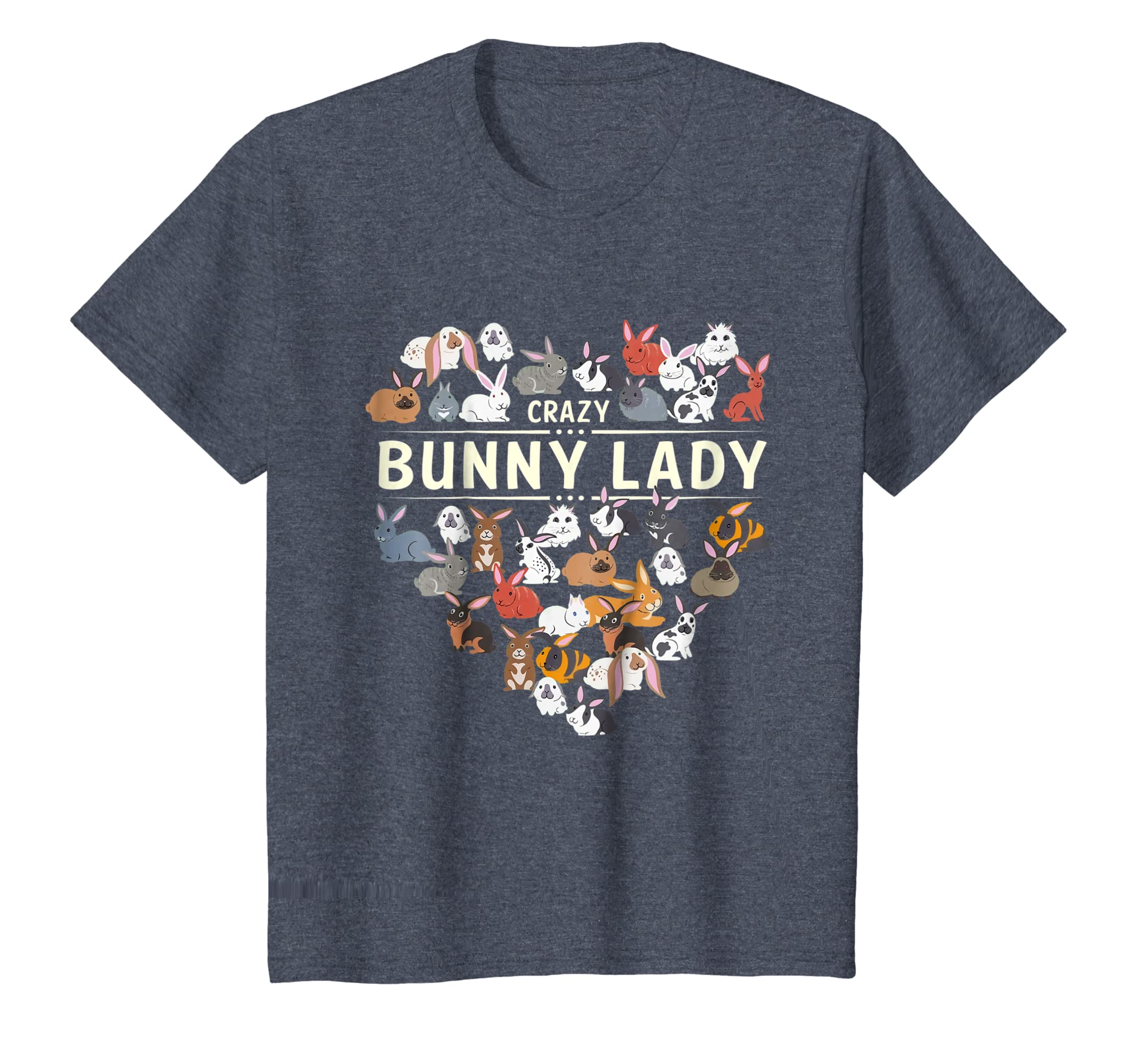 Crazy Bunny Lady Rabbit Lover Funny Cute Shirt Gift,Long Sleeve,Hoodie