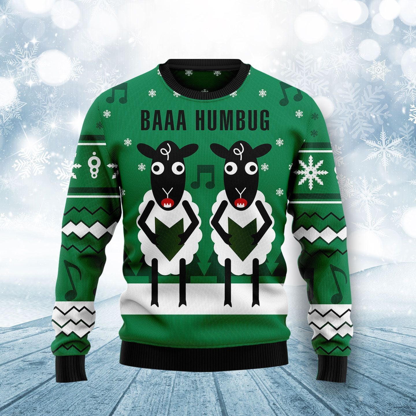 Sheep Ugly Christmas Sweater | For Men & Women | Adult | Us5965