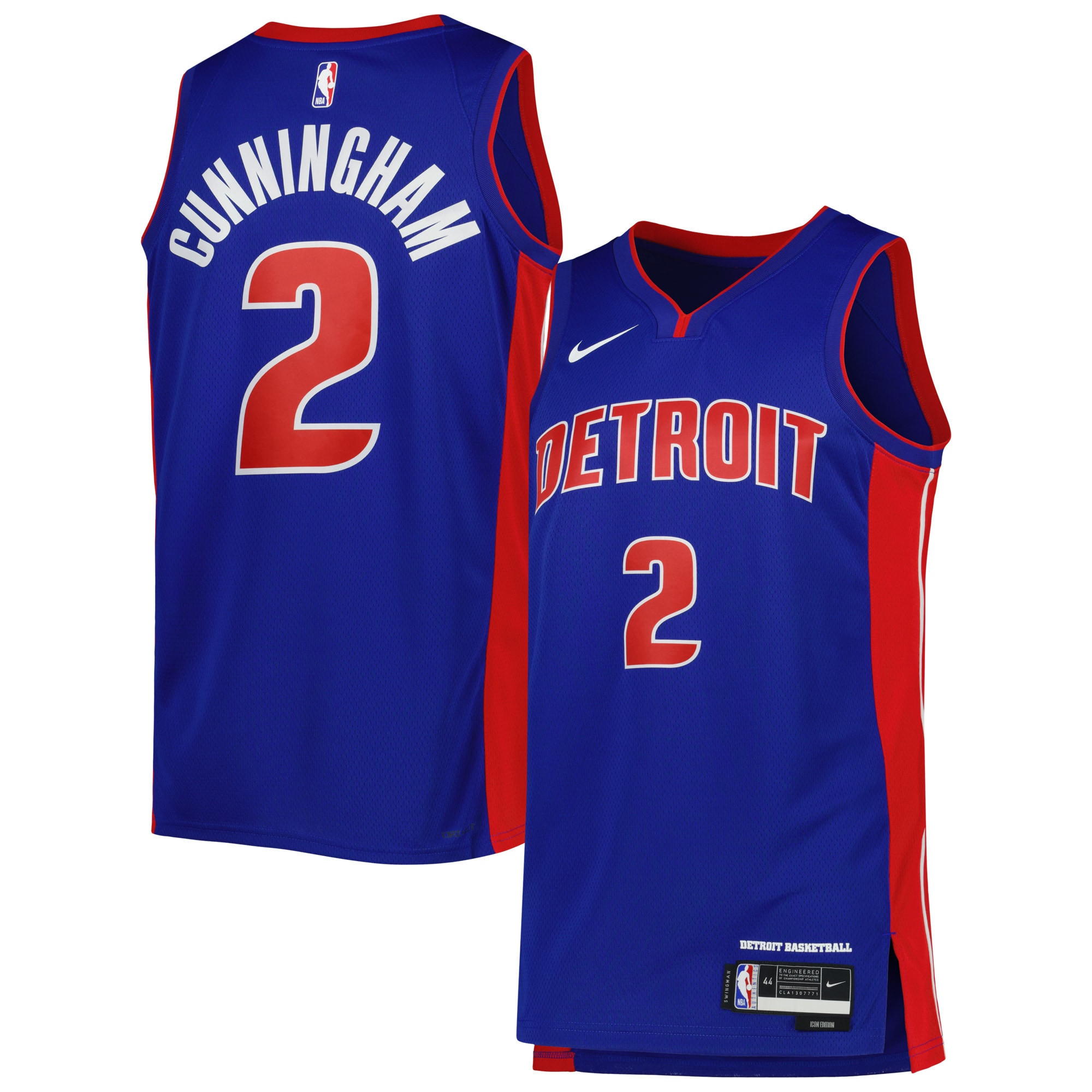 Cade Cunningham Detroit Pistons 2022/23 Swingman Jersey Blue – Icon Edition NBA