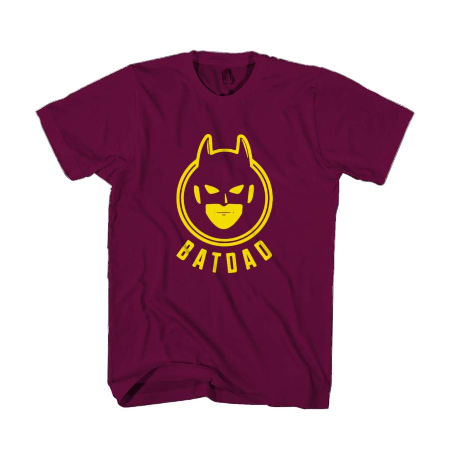 Batdad Matching Father Dad Son Batman Superhero Man’s T-Shirt