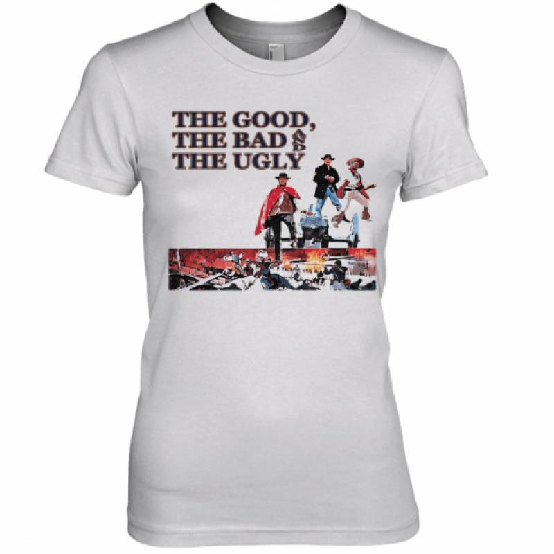 Clint Eastwood The Good The Bad And The Ugly Premium Women's T-Shirt