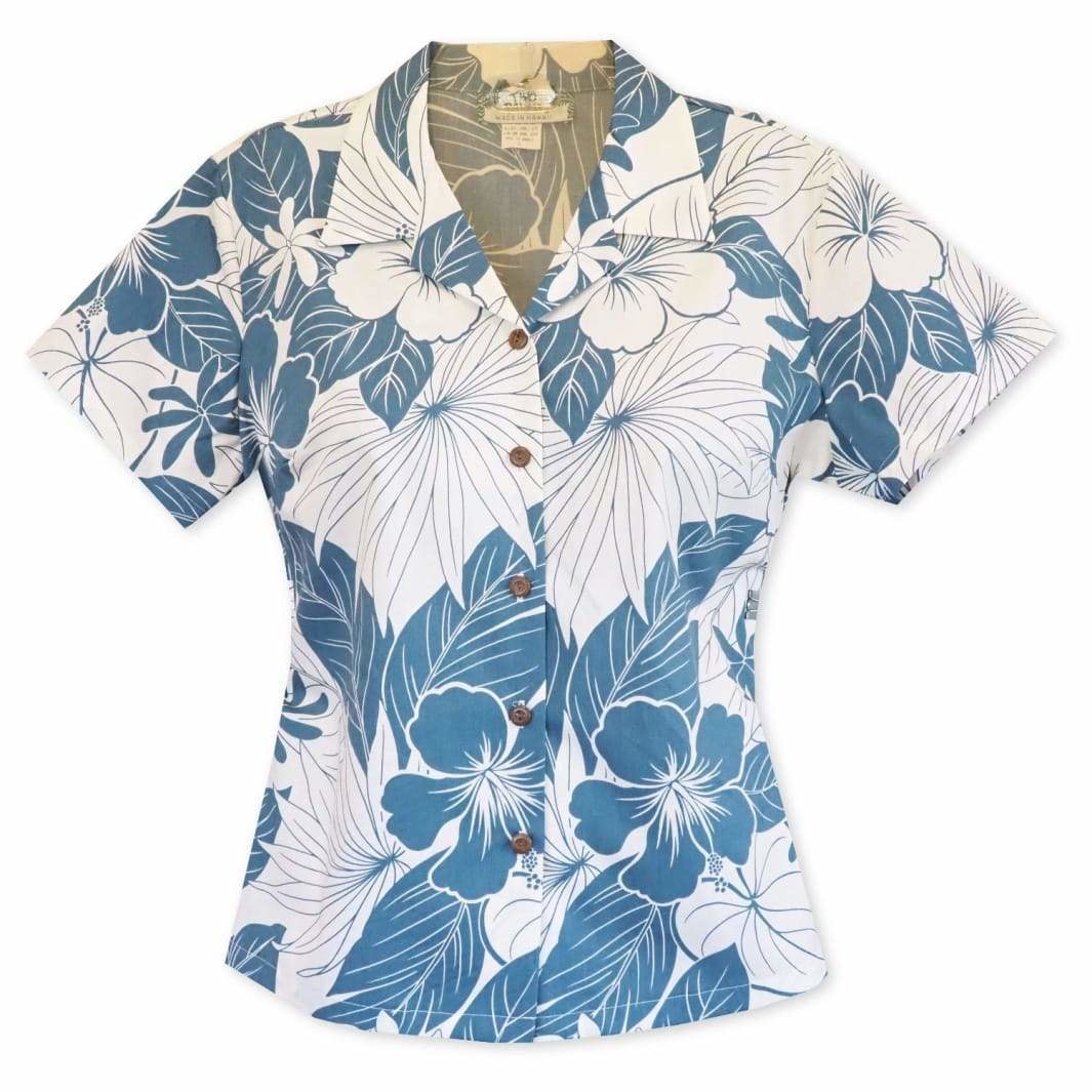 Haven Blue Hawaii Lady Blouse Ha65619