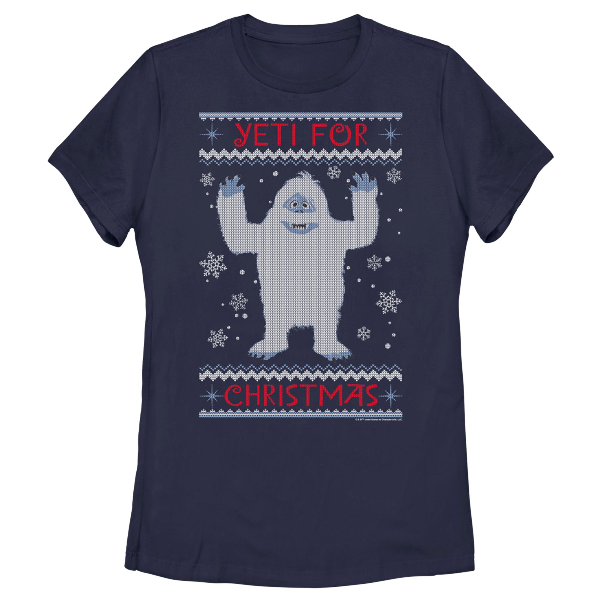 Rudolph The Red-Nosed Reindeer Women’S The Bumble Yeti For Christmas  T-Shirt