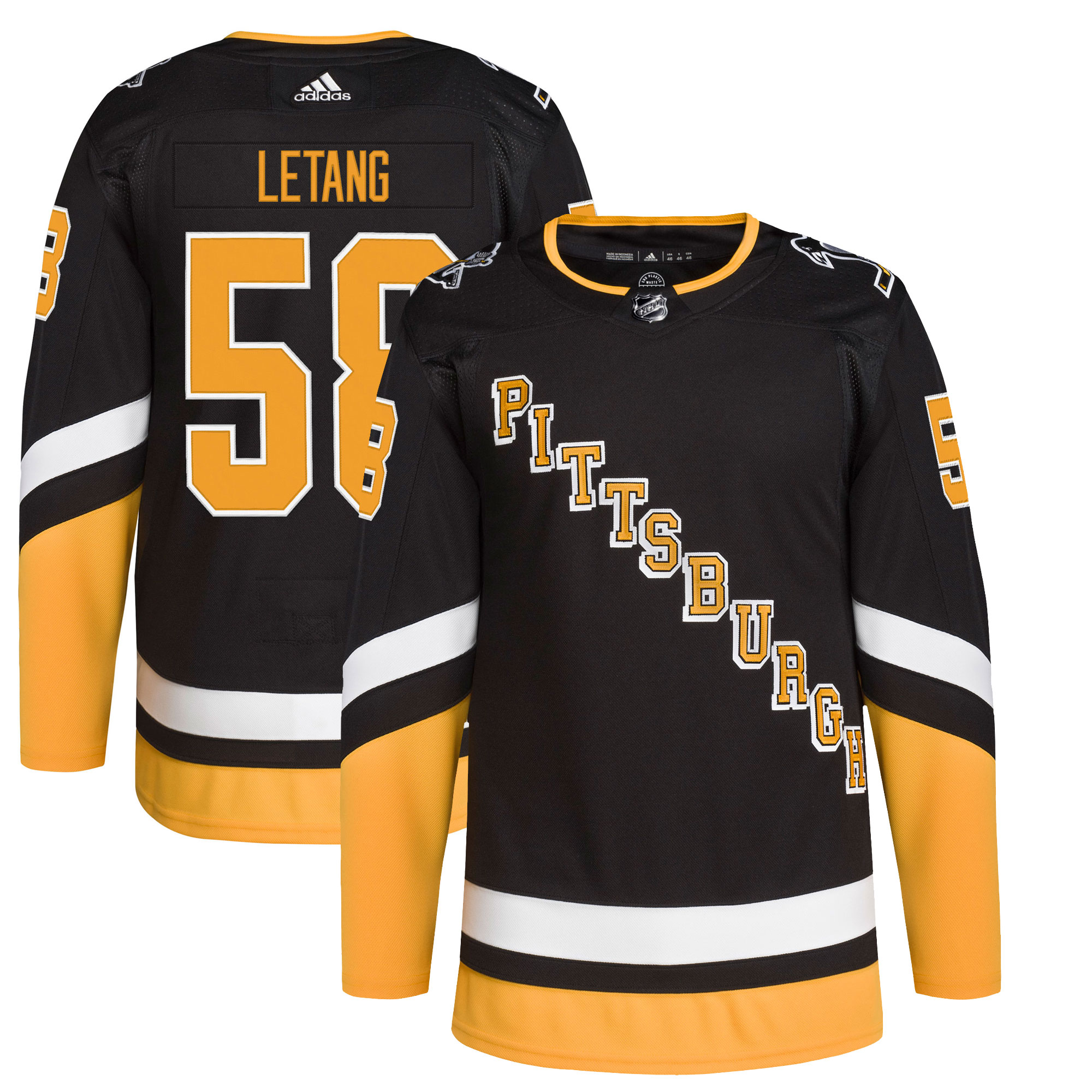 Kris Letang Pittsburgh Penguins Alternate Primegreen Authentic Player Jersey – Black